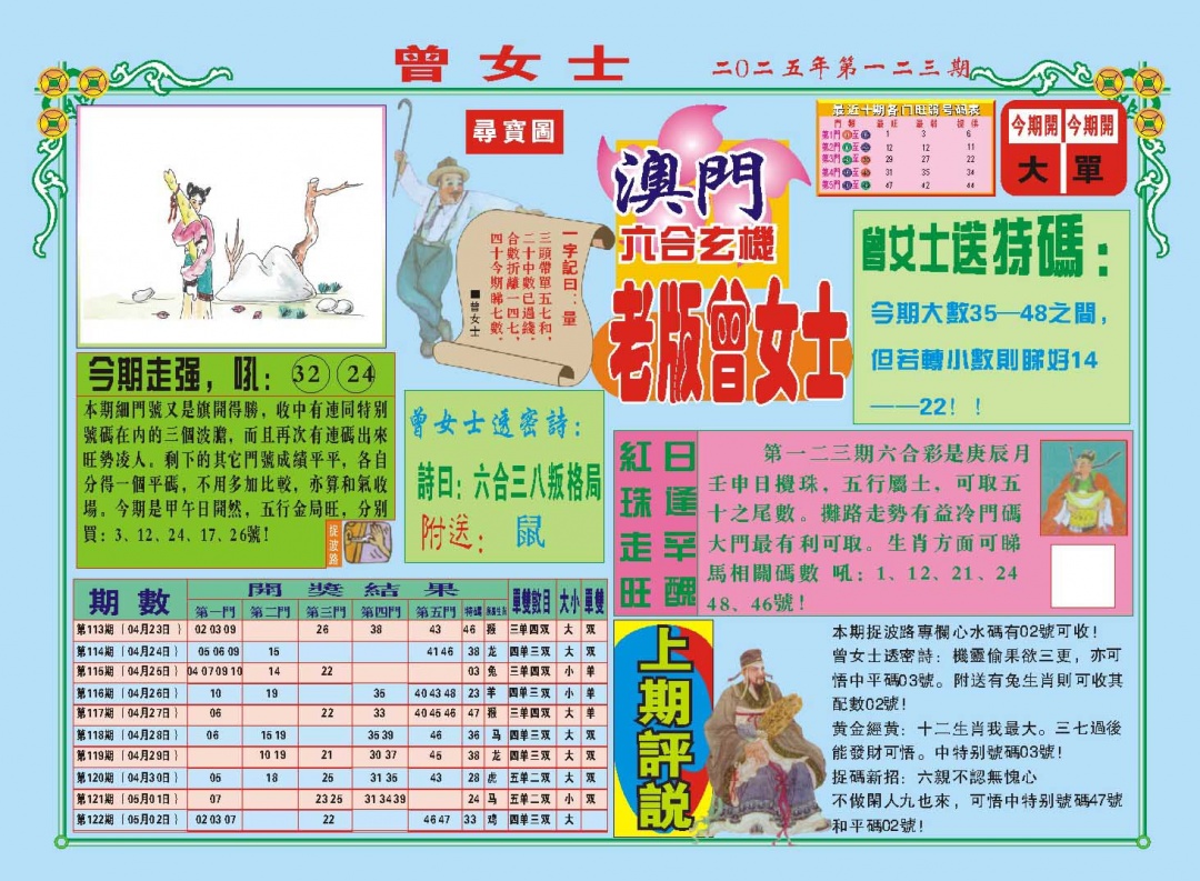 123期老版曾女士A[图]