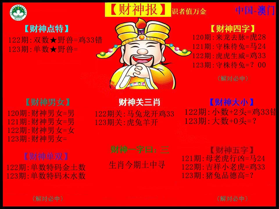 123期红财神[图]