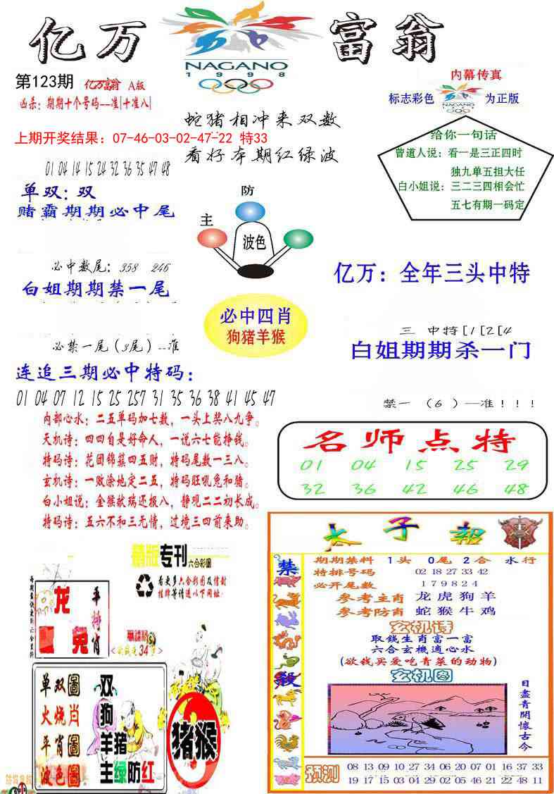 123期亿万富翁A[图]