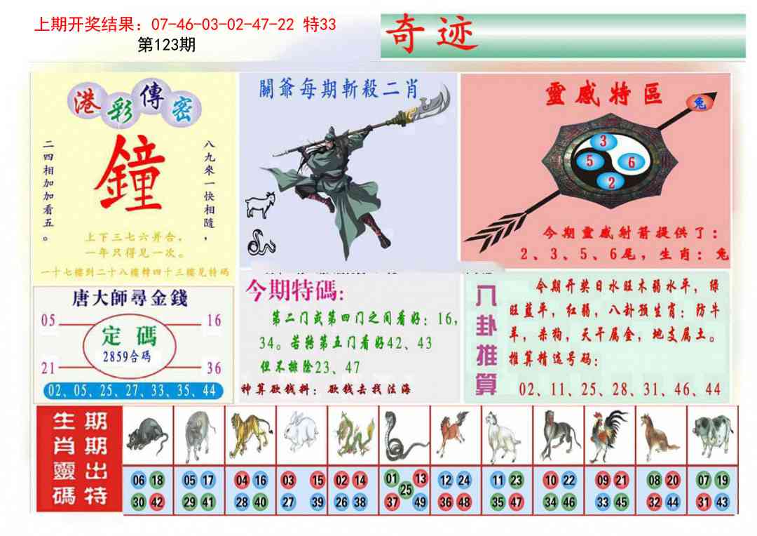 123期九龍奇迹B(推荐)[图]