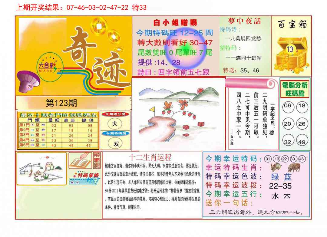 123期九龍奇迹A(推荐)[图]