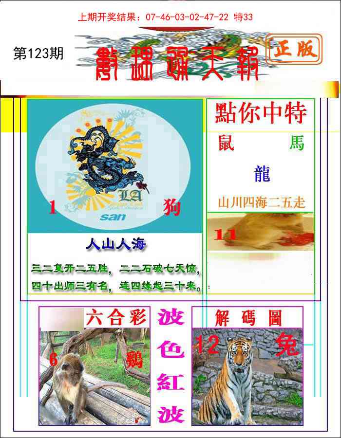 123期数理通天[图]