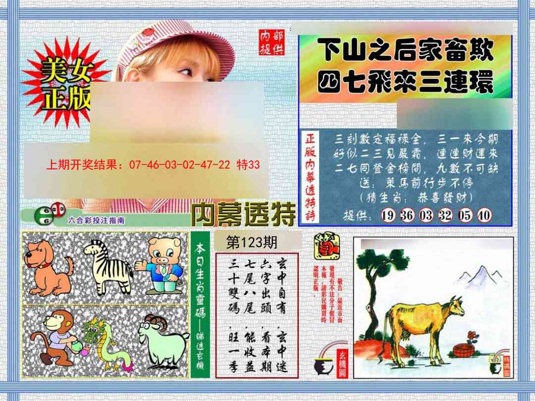 123期内幕透特[图]