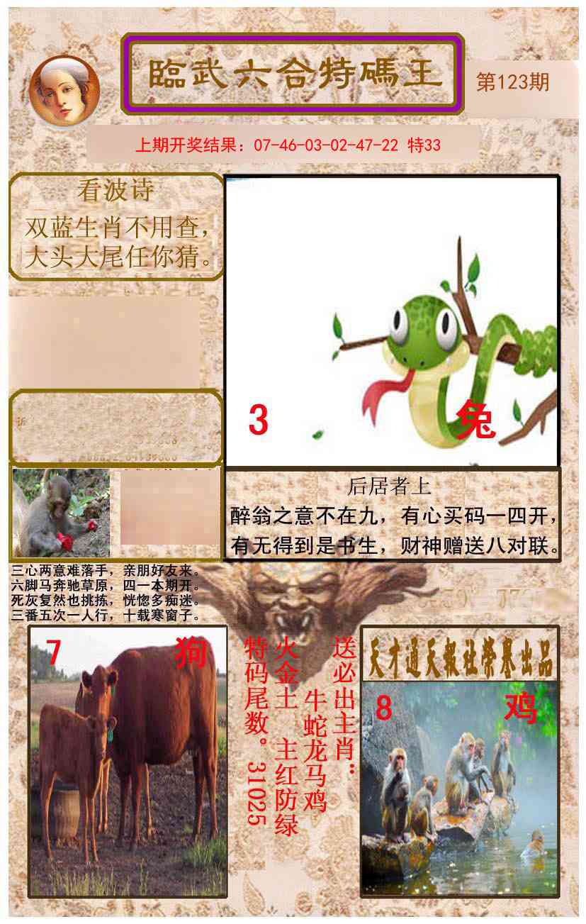 123期临武六合特码王[图]