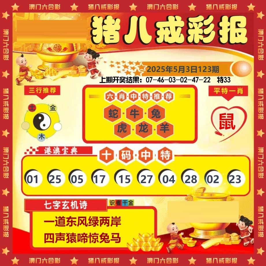 123期猪八戒彩报[图]