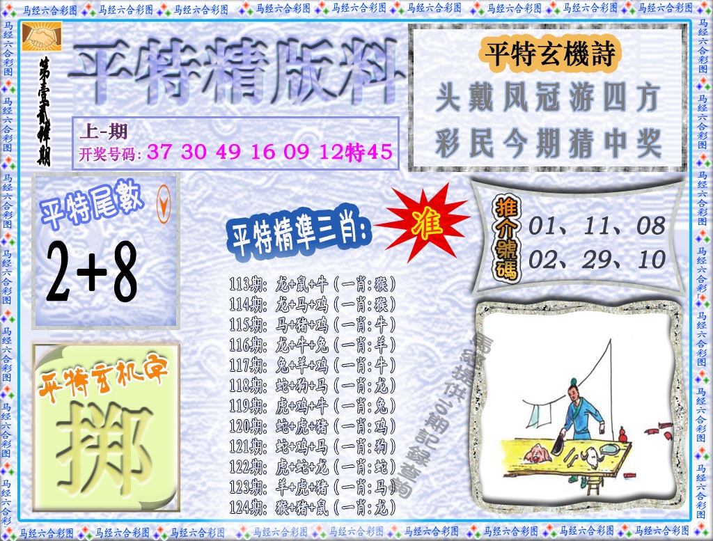 124期平特精版料[图]