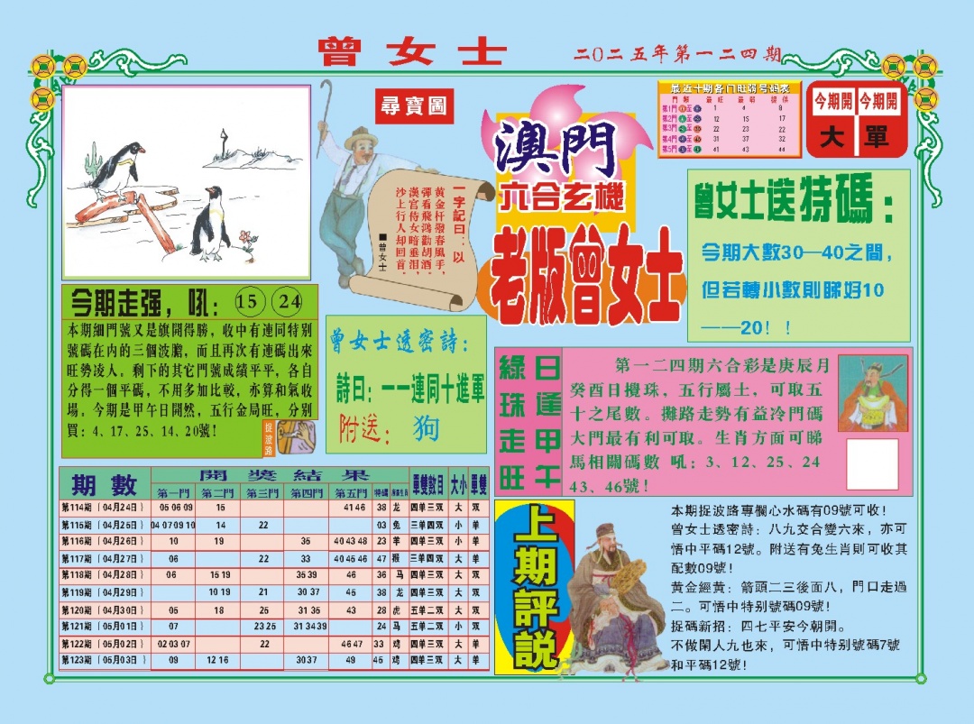 124期老版曾女士A[图]