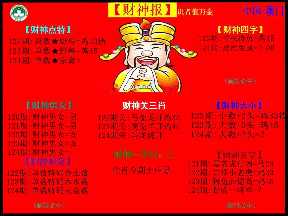 124期红财神[图]