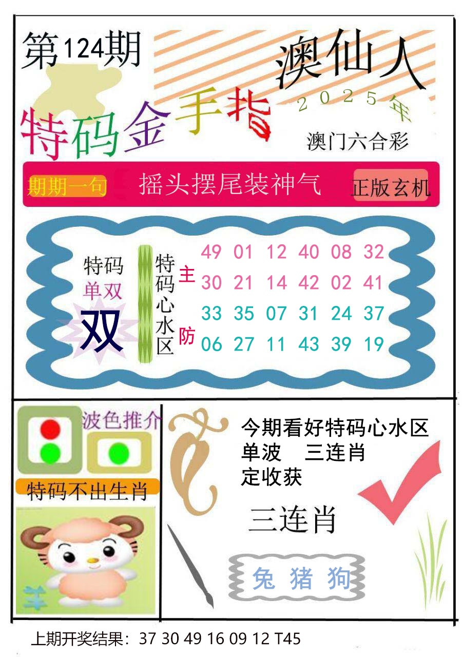 124期特码金手指[图]