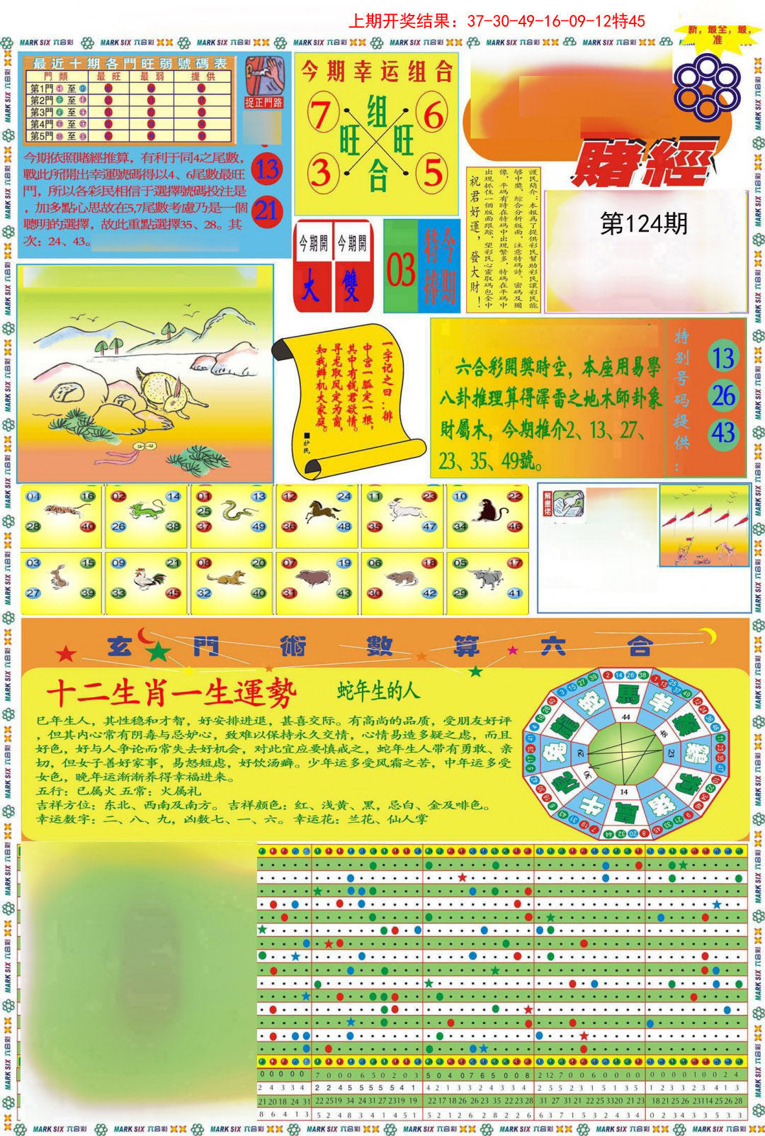 124期九龍赌经A(推荐)[图]