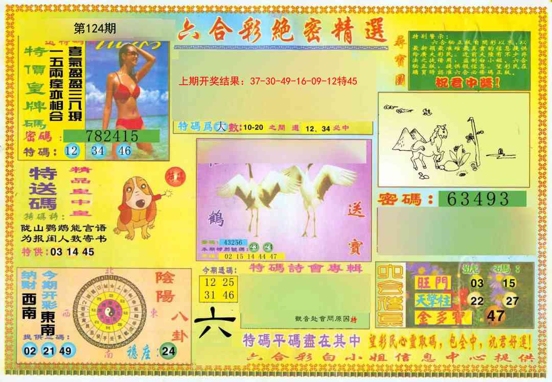 124期绝密精选A[图]