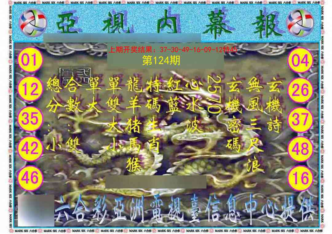 124期亚视内幕报[图]