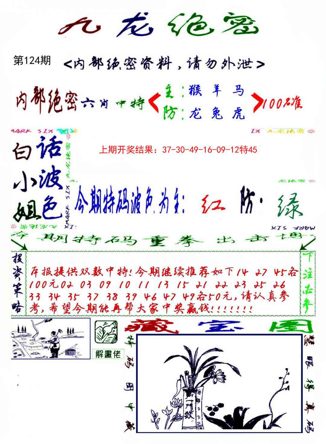 124期九龙密报[图]
