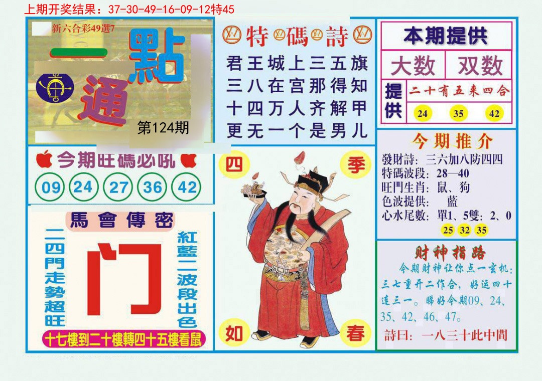 124期一点通[图]