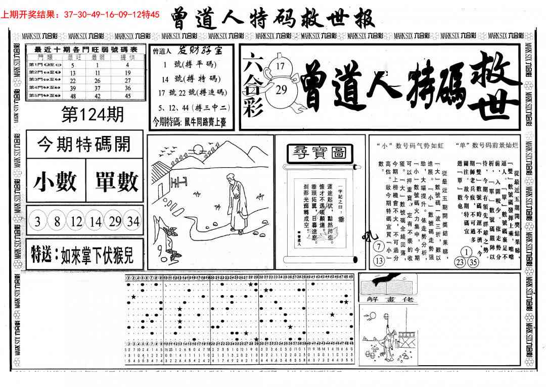 124期曾道人特码救世A[图]