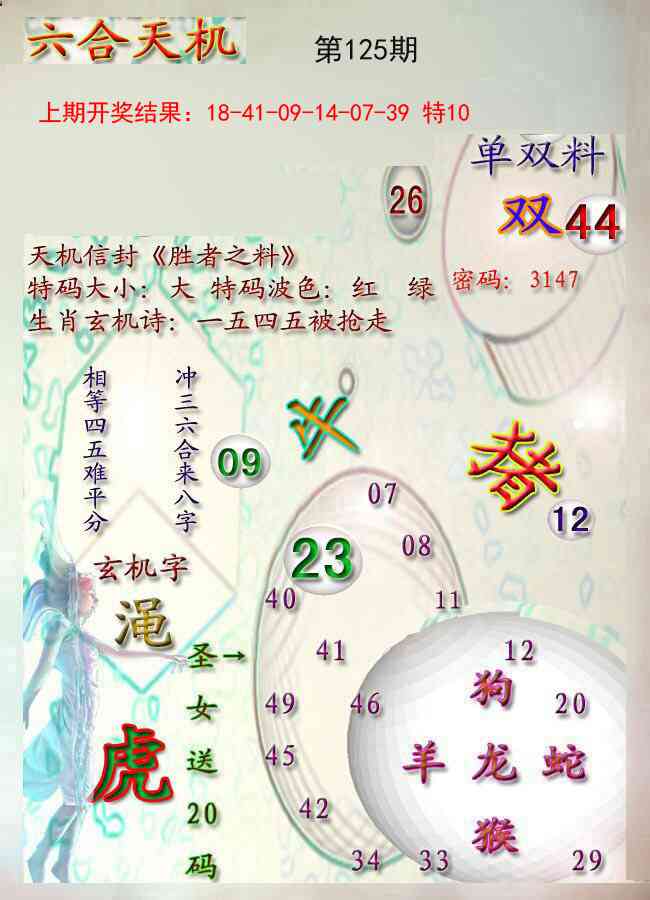125期天机报[图]