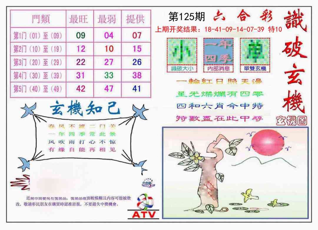 125期识破玄机[图]