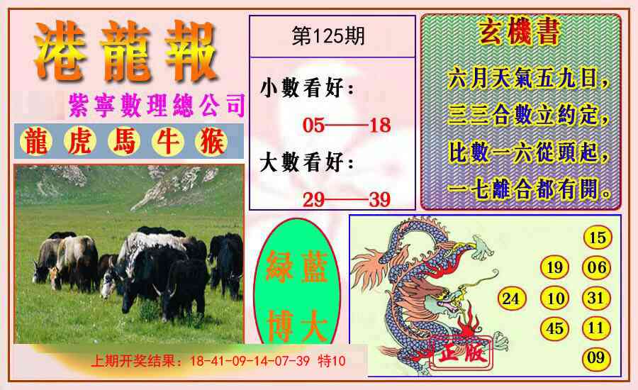 125期港龙报[图]