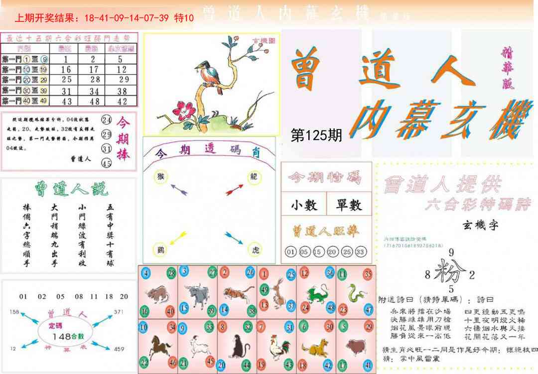 125期曾道人内幕精华版[图]