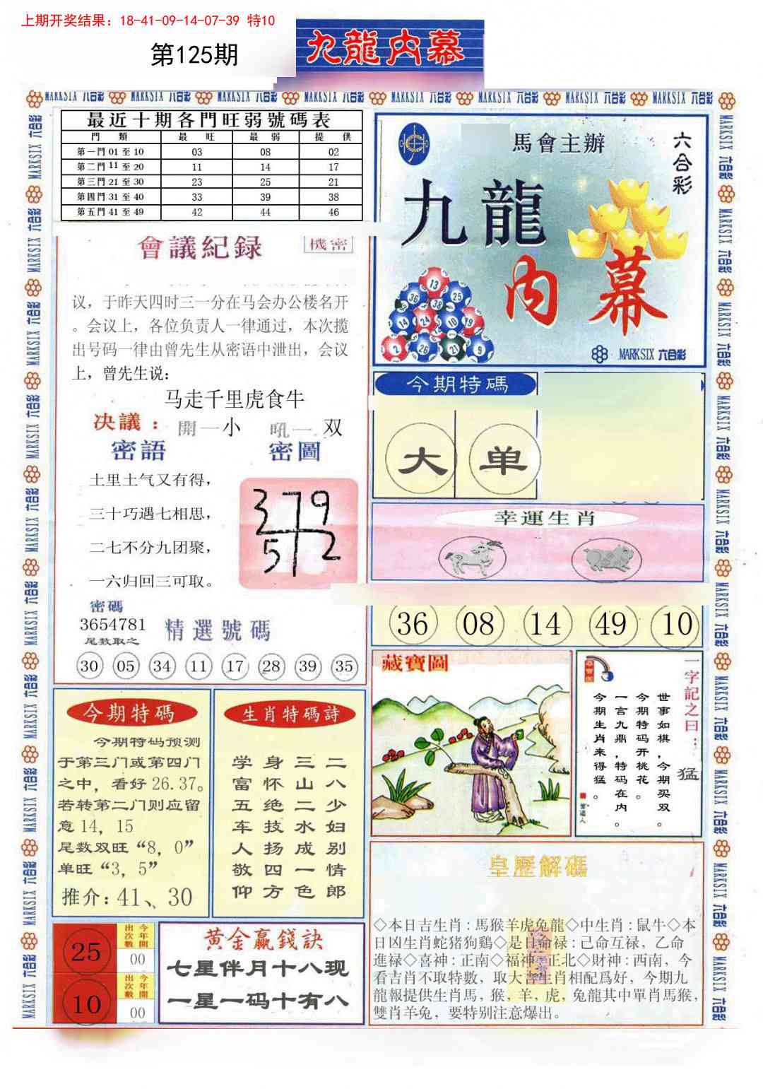 125期(新版)九龙内幕A[图]