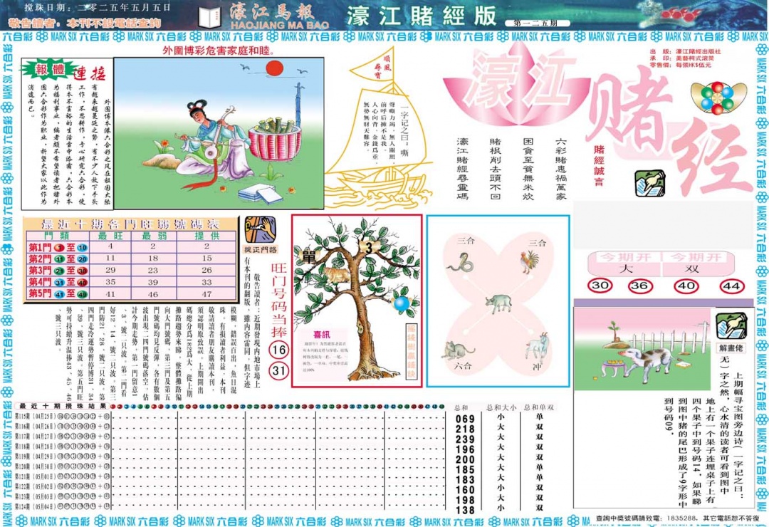 125期濠江赌经A[图]