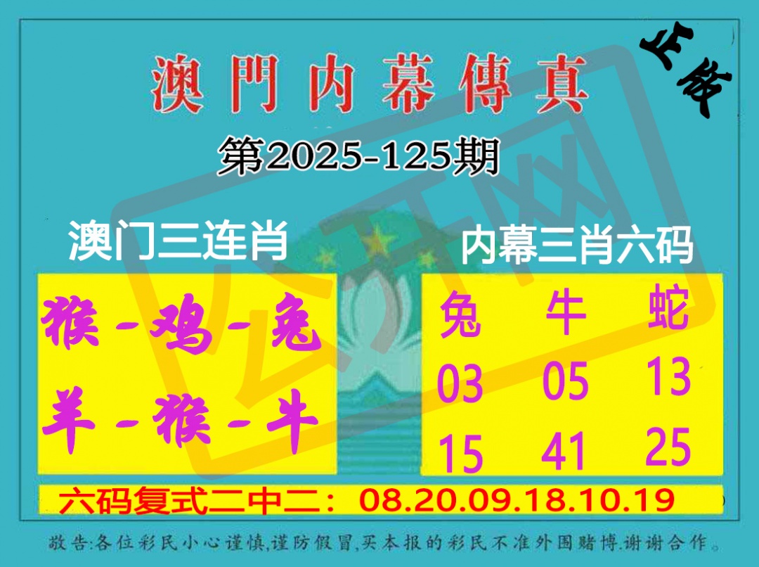 125期内幕传真三肖版[图]