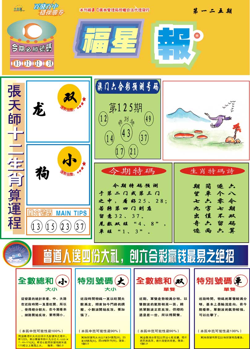 125期福星报[图]