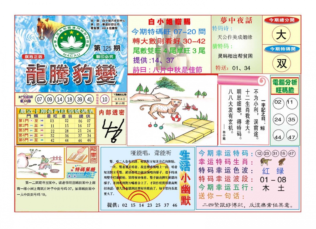 125期龙腾豹变[图]