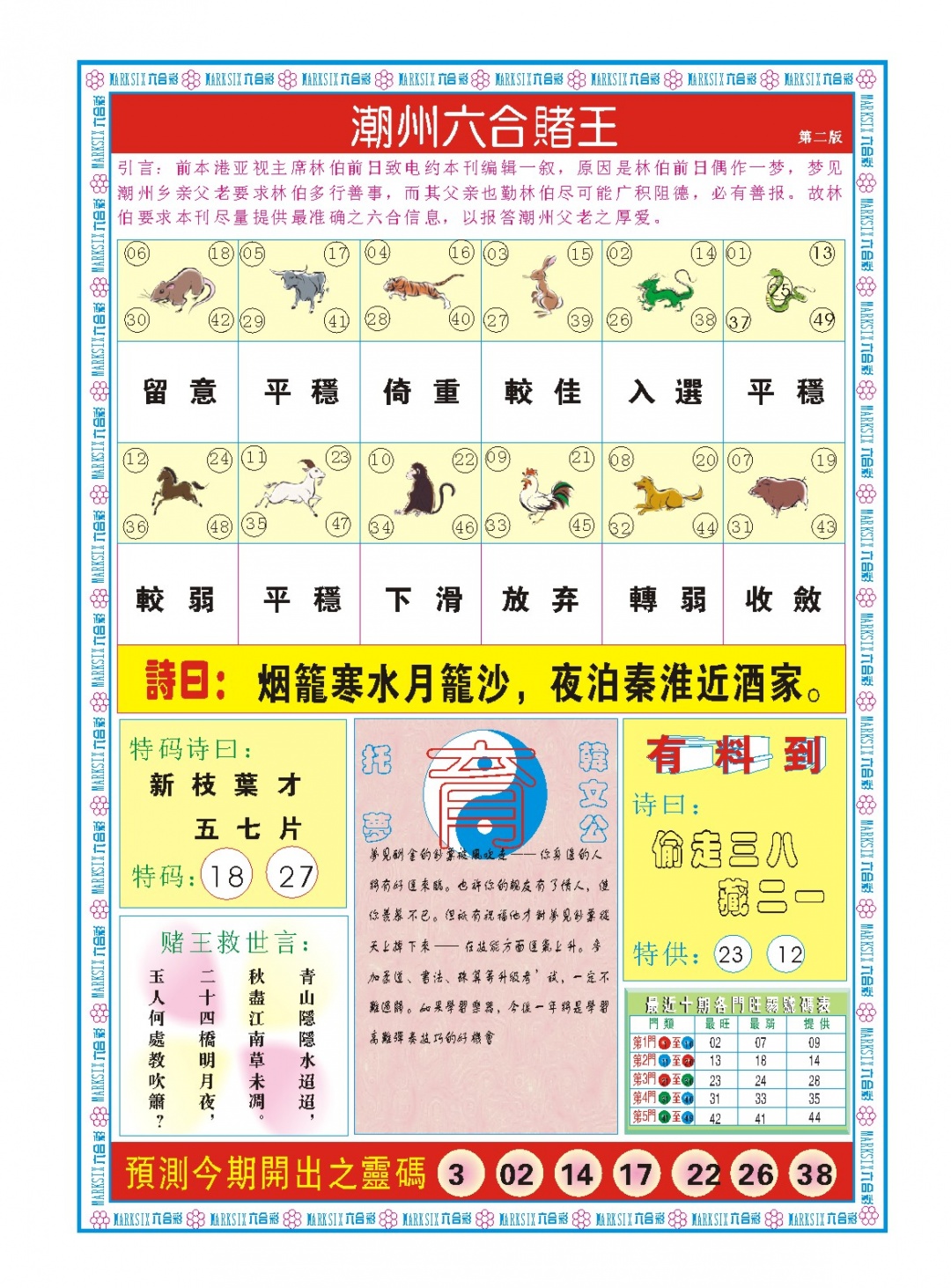 126期潮州六合赌王B[图]