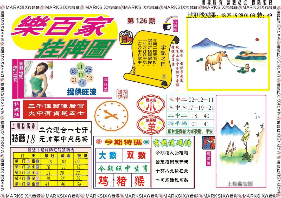 126期乐百家挂牌图[图]