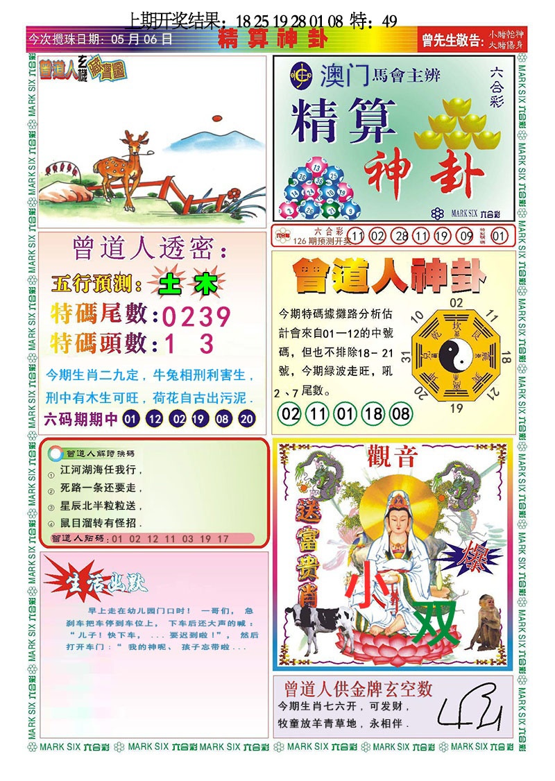 126期精算神卦[图]