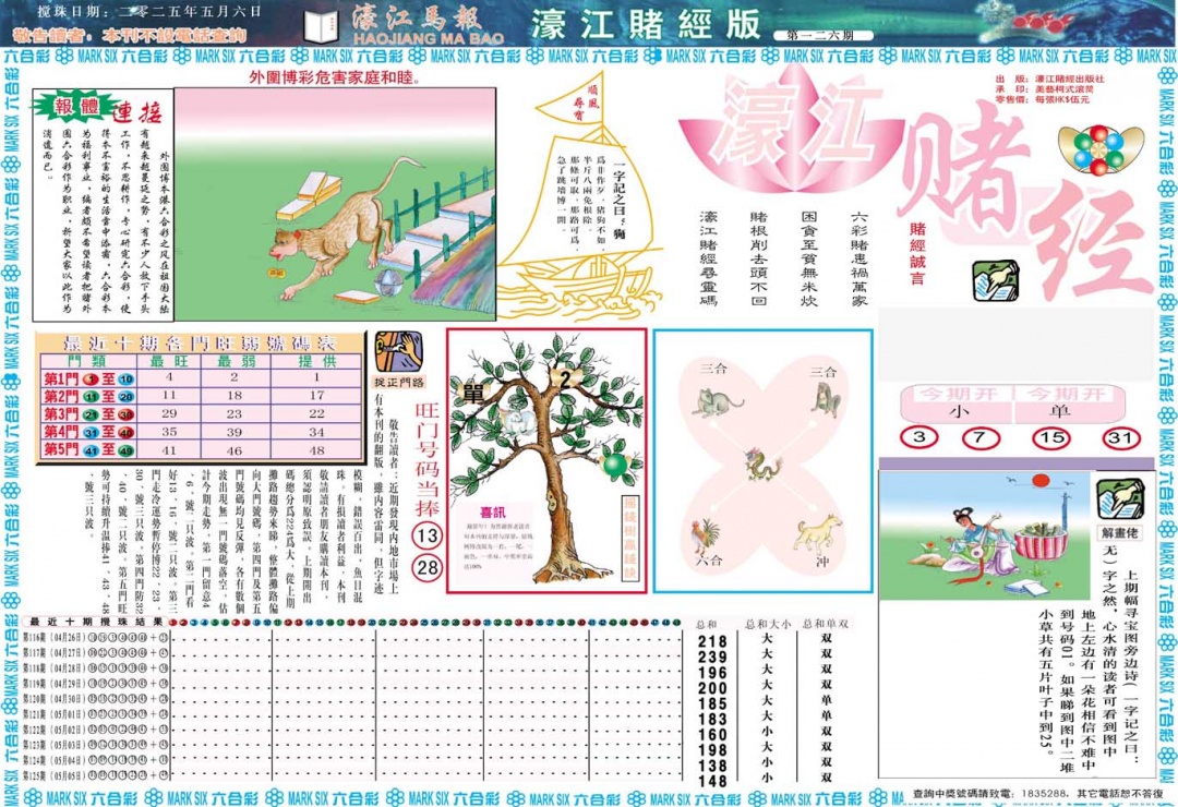 126期濠江赌经A[图]
