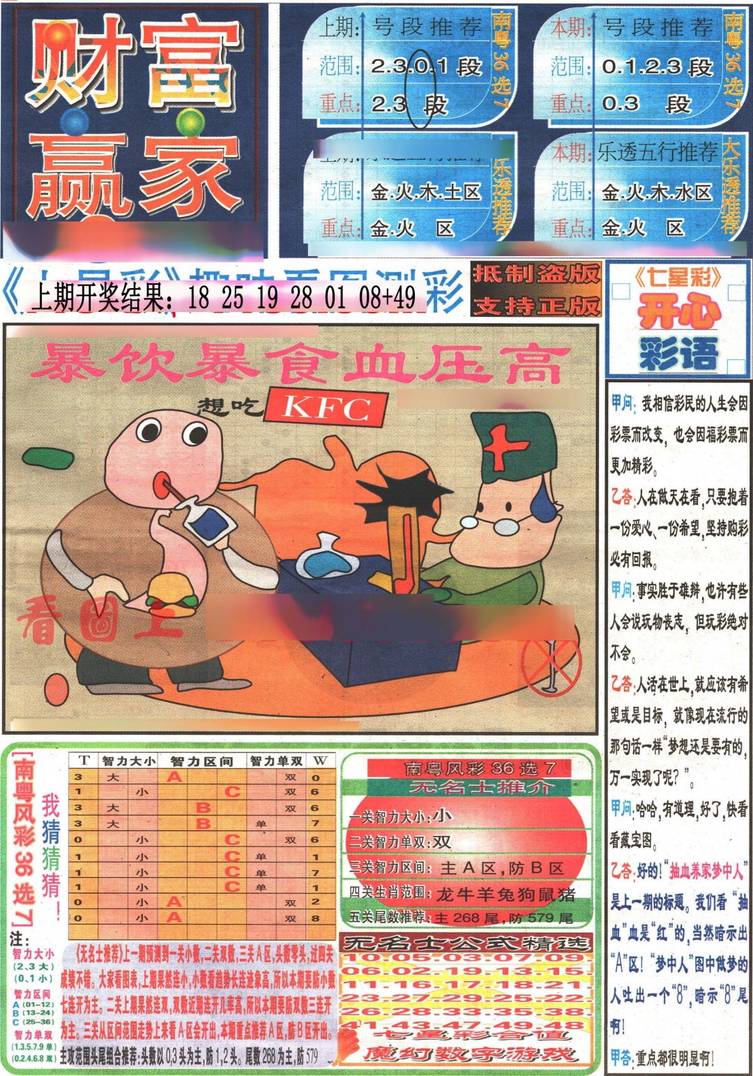 126期七星彩图(高清)[图]