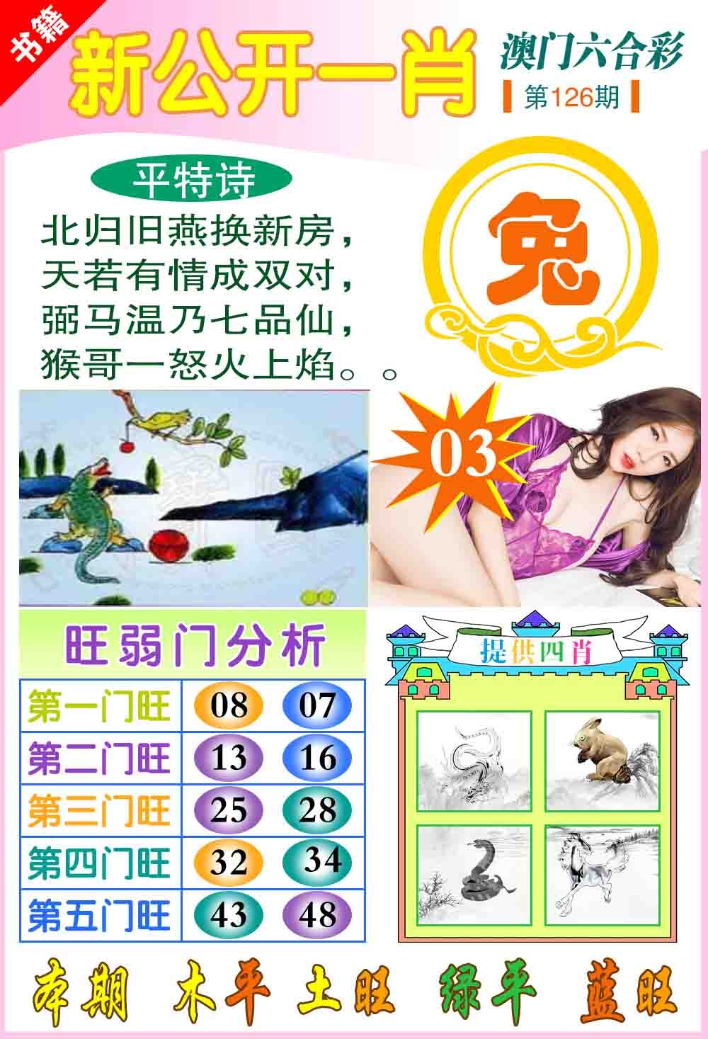 126期新公开一肖[图]