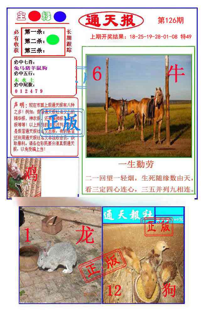 126期通天杀波图1[图]