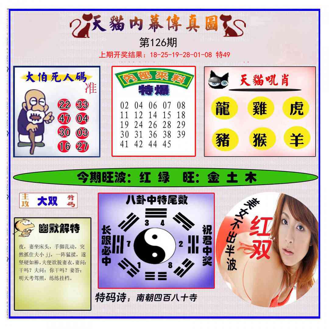 126期内幕传真图[图]