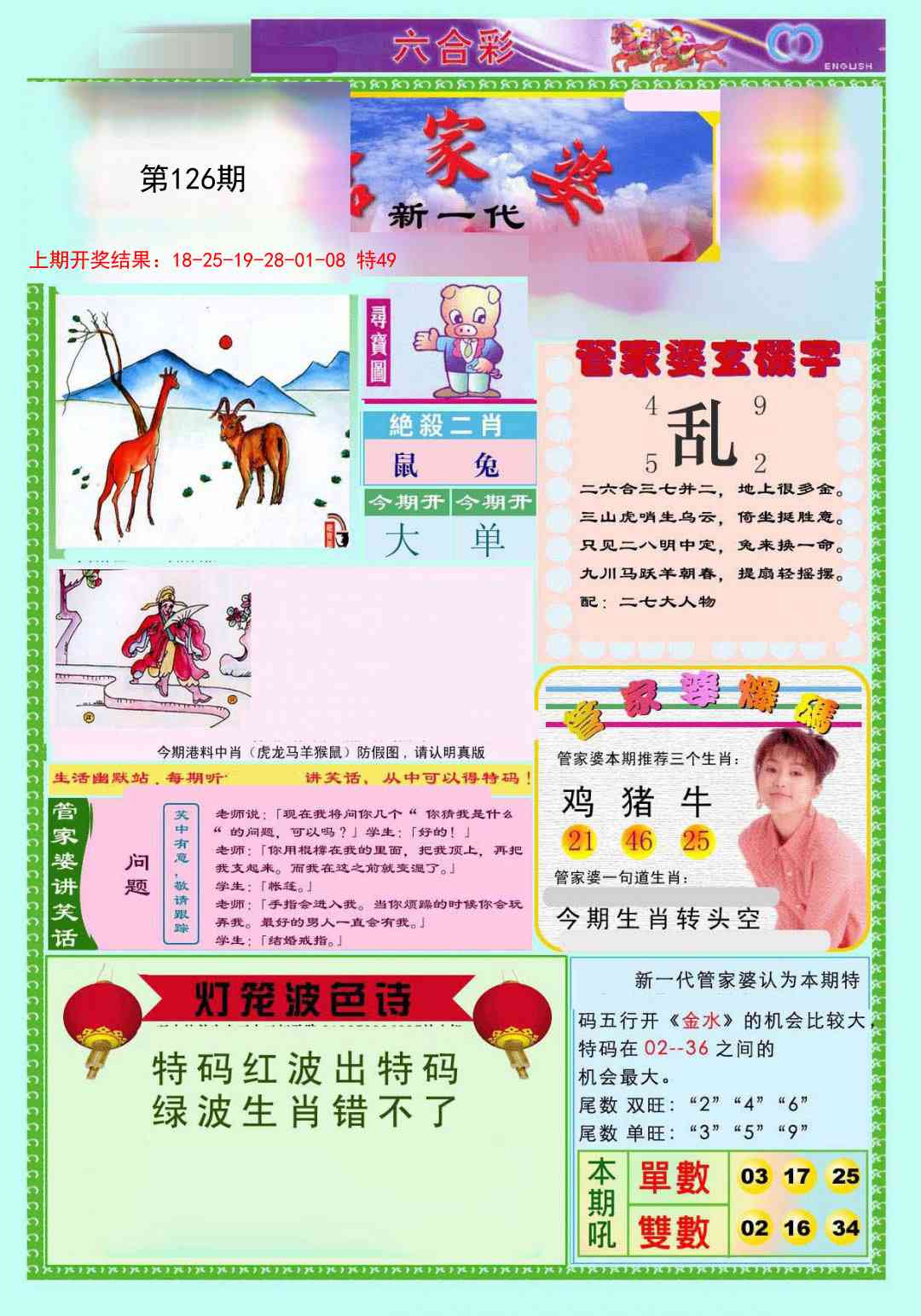 126期新一代管家婆[图]