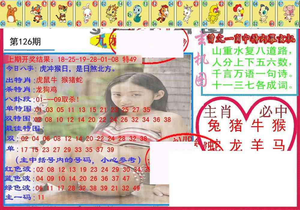 126期特码生肖图[图]