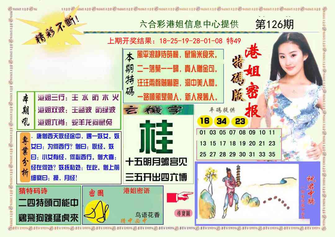 126期港姐密报A[图]