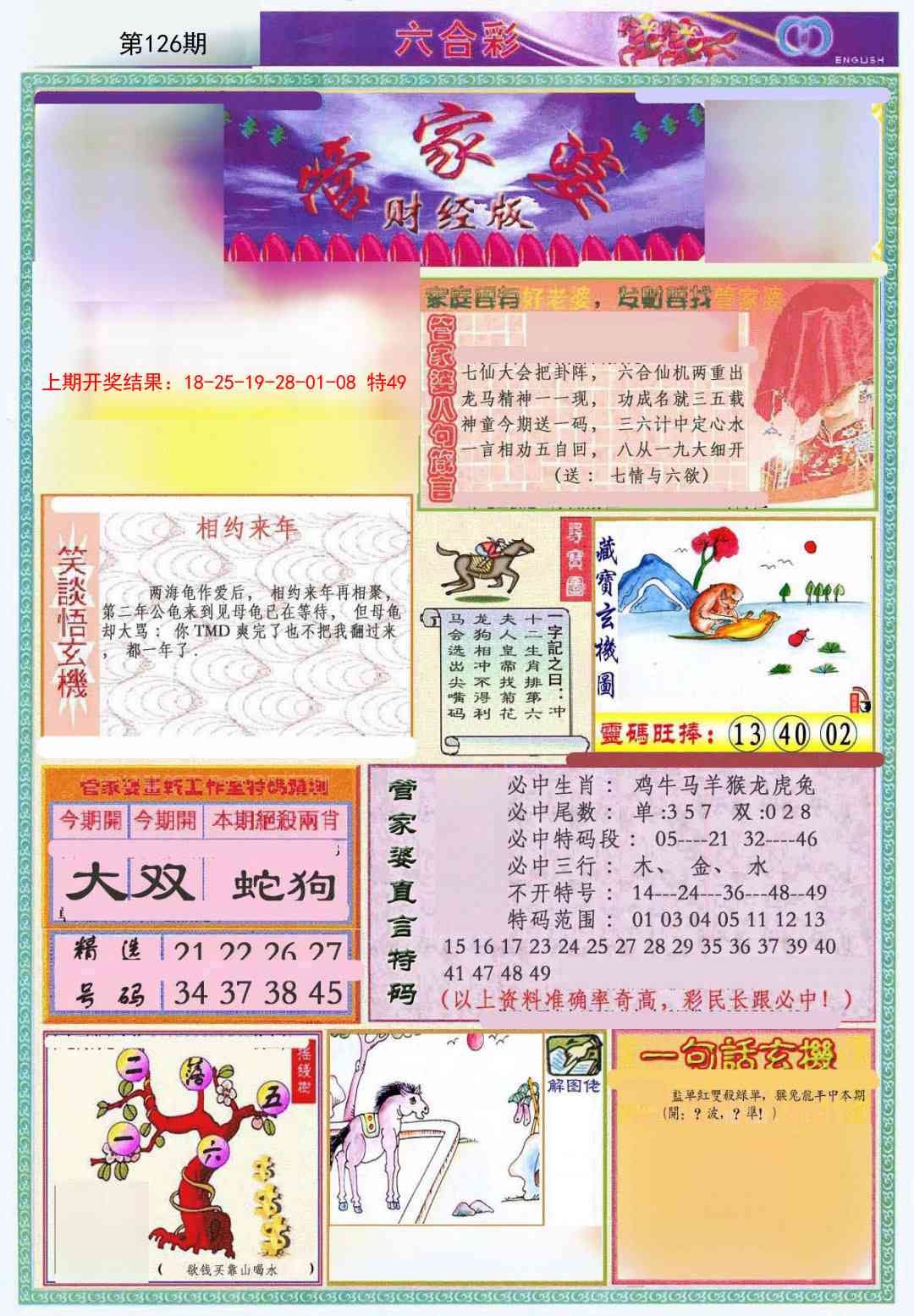 126期管家婆财经版[图]