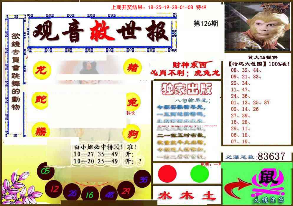 126期(另)观音救世密报[图]