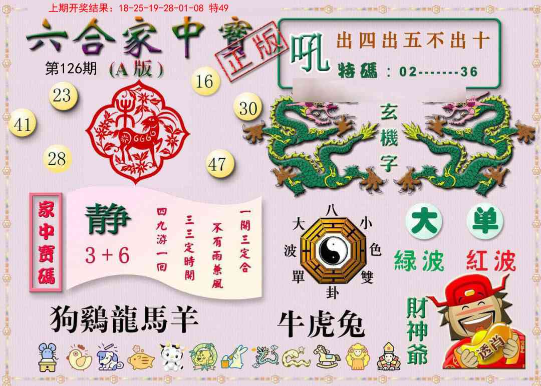 126期六合家中宝A[图]
