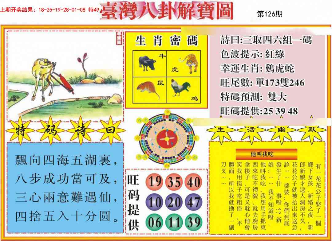 126期台湾八卦解宝图[图]