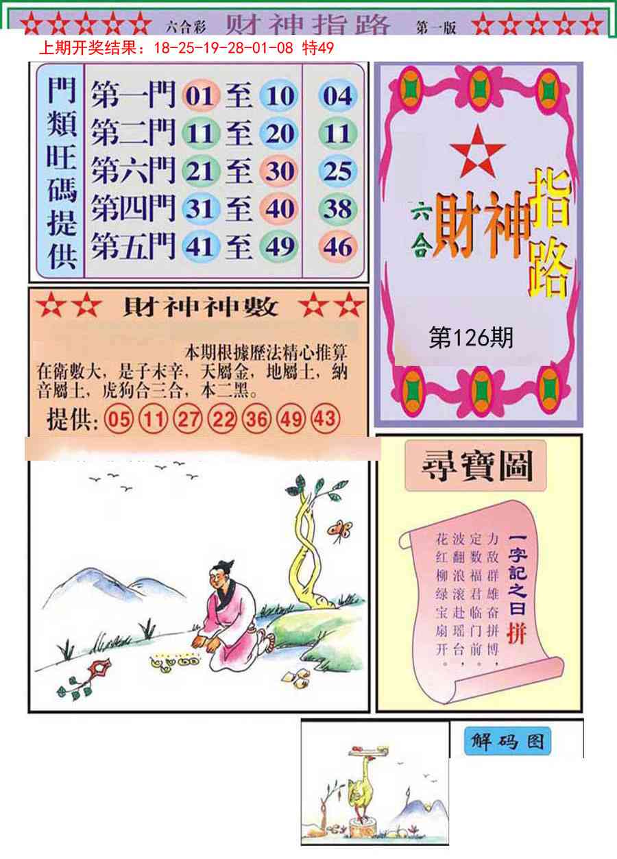 126期财神指路A[图]