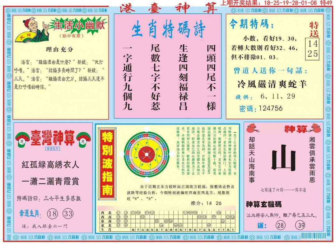 126期港台神算B[图]