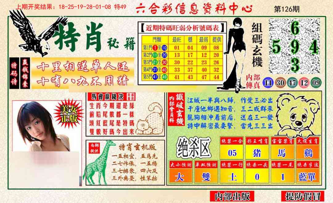 126期特肖秘籍[图]