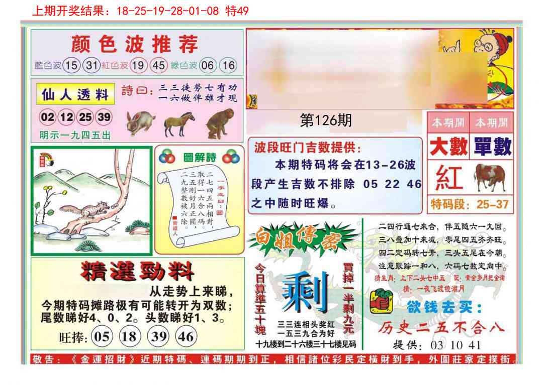126期金运招财[图]