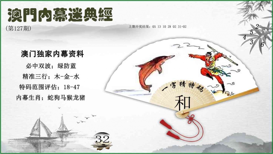 127期内幕秘典经[图]