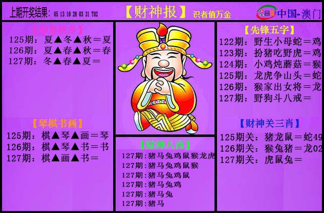 127期紫财神[图]