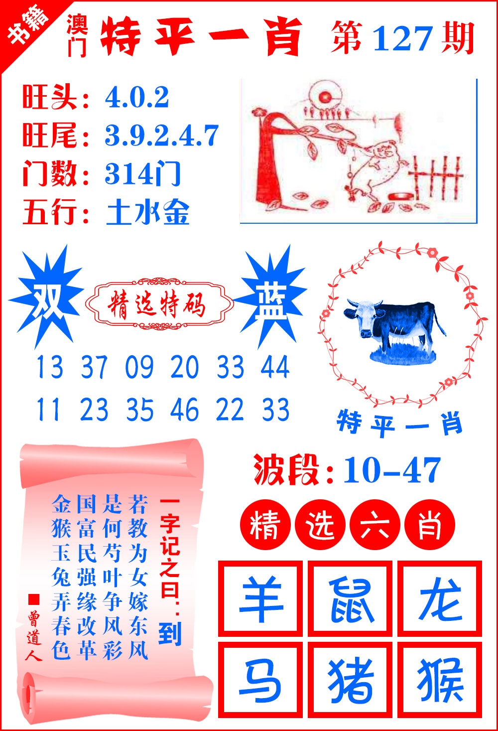 127期澳门喜气洋洋[图]